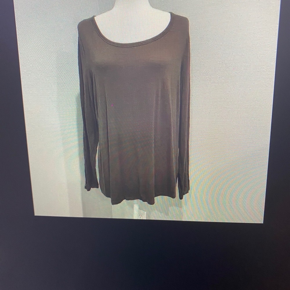 Classic Long Sleeve Top - Brown